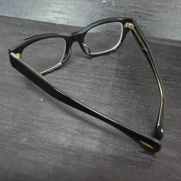 実際に弊社で買取させて頂いたOLIVER PEOPLES/オリバーピープルズ Wacks-J ウェリントン型 眼鏡の画像 3枚目