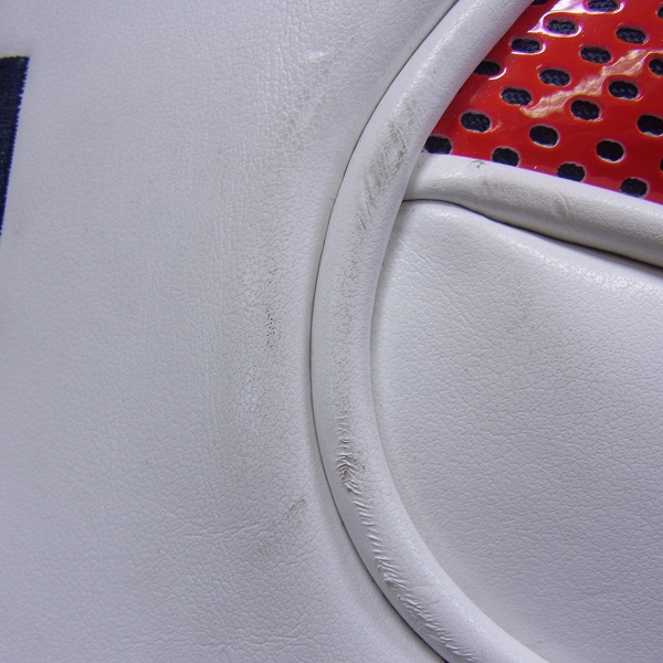 実際に弊社で買取させて頂いた★Le coq sportif/ルコック キャディバッグ XQQ1196GP ホワイト/レッドの画像 5枚目