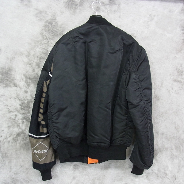 実際に弊社で買取させて頂いたGOODENOUGH×F.C.R.B.×ALPHA MA-1リバーシブル フライトジャケット/Lの画像 1枚目
