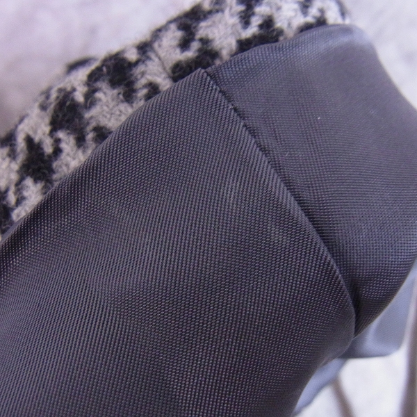 実際に弊社で買取させて頂いたEDIFICE/エディフィス 千鳥格子 ウール シングルコート/42の画像 5枚目