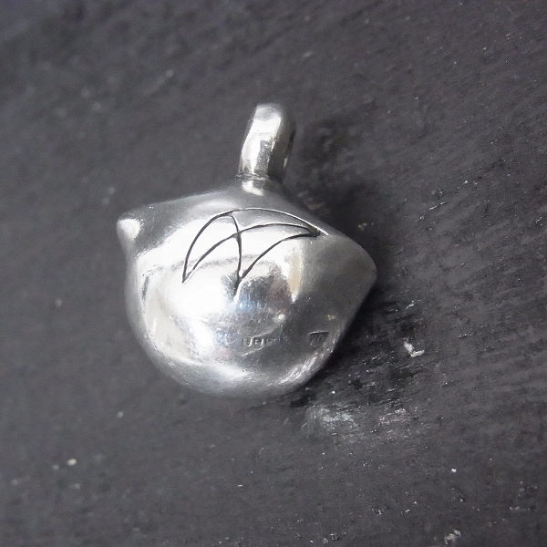 実際に弊社で買取させて頂いたCRAZY PIG/クレイジーピッグ ボールアイヒューマンペンダントトップ SV925の画像 2枚目