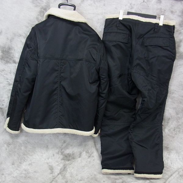 実際に弊社で買取させて頂いたGOODENOUGH/グッドイナフ GWB-6 ボアフライトジャケット セットアップ/Mの画像 1枚目