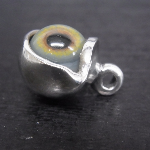 実際に弊社で買取させて頂いたCRAZY PIG/クレイジーピッグ ボールアイヒューマンペンダントトップ SV925の画像 3枚目