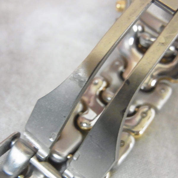 実際に弊社で買取させて頂いたTAG HEUER/タグホイヤー セナモデル クロノグラフ CG1123-0【動作未確認】の画像 5枚目