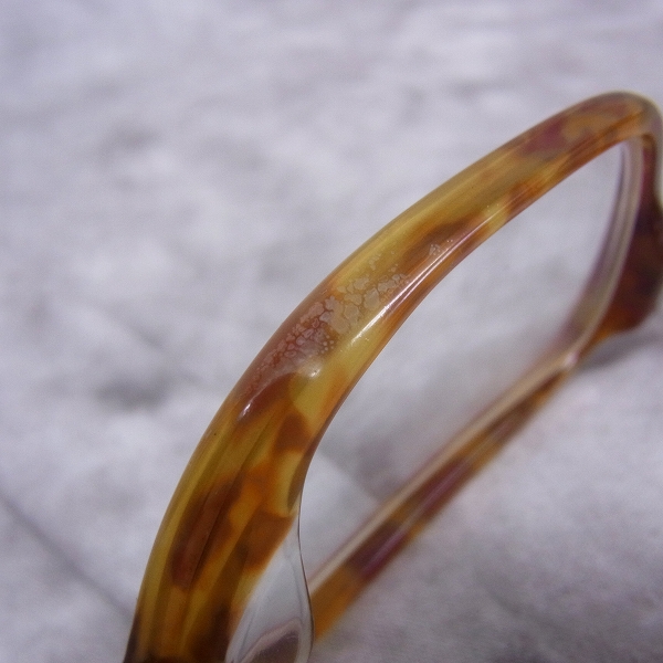 実際に弊社で買取させて頂いた白山眼鏡店/ハクサンガンキョウテン epoc 眼鏡/メガネフレームの画像 6枚目