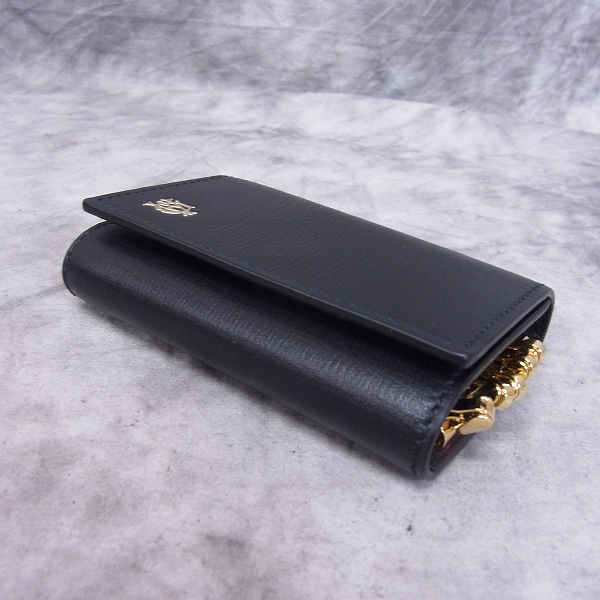 実際に弊社で買取させて頂いたdunhill/ダンヒル 6連キーフック キーケース 箱付きの画像 2枚目