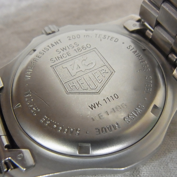 実際に弊社で買取させて頂いたTAG Heuer/タグホイヤー Professional/プロフェッショナル  クォーツ/腕時計の画像 4枚目