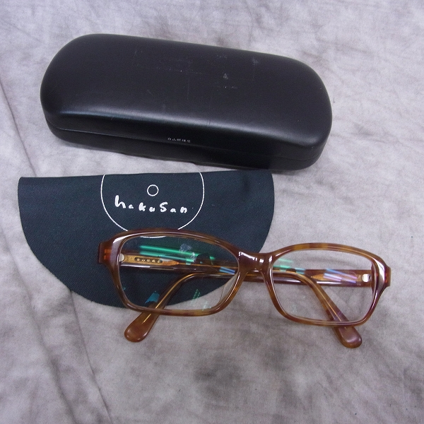 実際に弊社で買取させて頂いた白山眼鏡店/ハクサンガンキョウテン epoc 眼鏡/メガネフレームの画像 8枚目