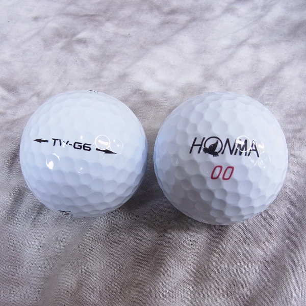 実際に弊社で買取させて頂いた【未使用】HONMA/ホンマ ゴルフボール TW-G6 3ダース ホワイトの画像 2枚目