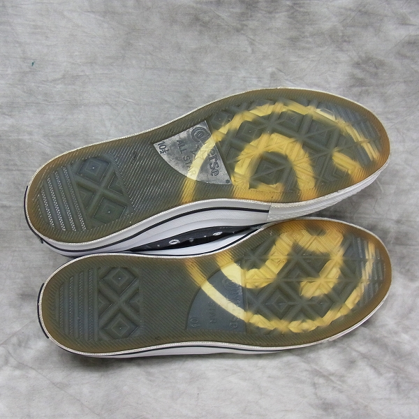 実際に弊社で買取させて頂いたCONVERSE×STUSSY/コンバース×ステューシー 35周年コラボ チャックテイラー オールスター70/150794C/29.0の画像 2枚目