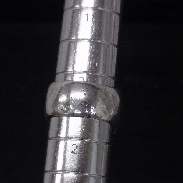 実際に弊社で買取させて頂いた【ギャラ付】CRAZY PIG DESIGNS LONDON/クレイジーピッグ Engraved Skull リング/21号の画像 7枚目