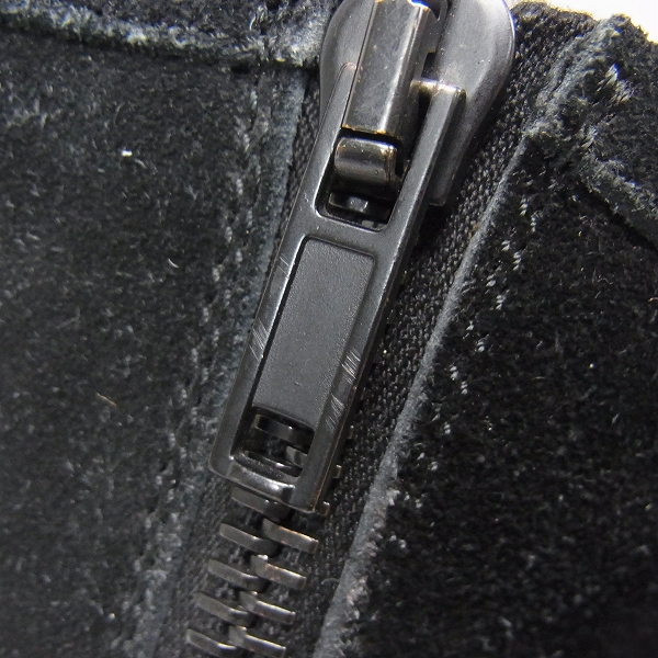 実際に弊社で買取させて頂いたLITHIUM HOMME/リチウムオム スウェードサイドジップブーツ/43の画像 5枚目