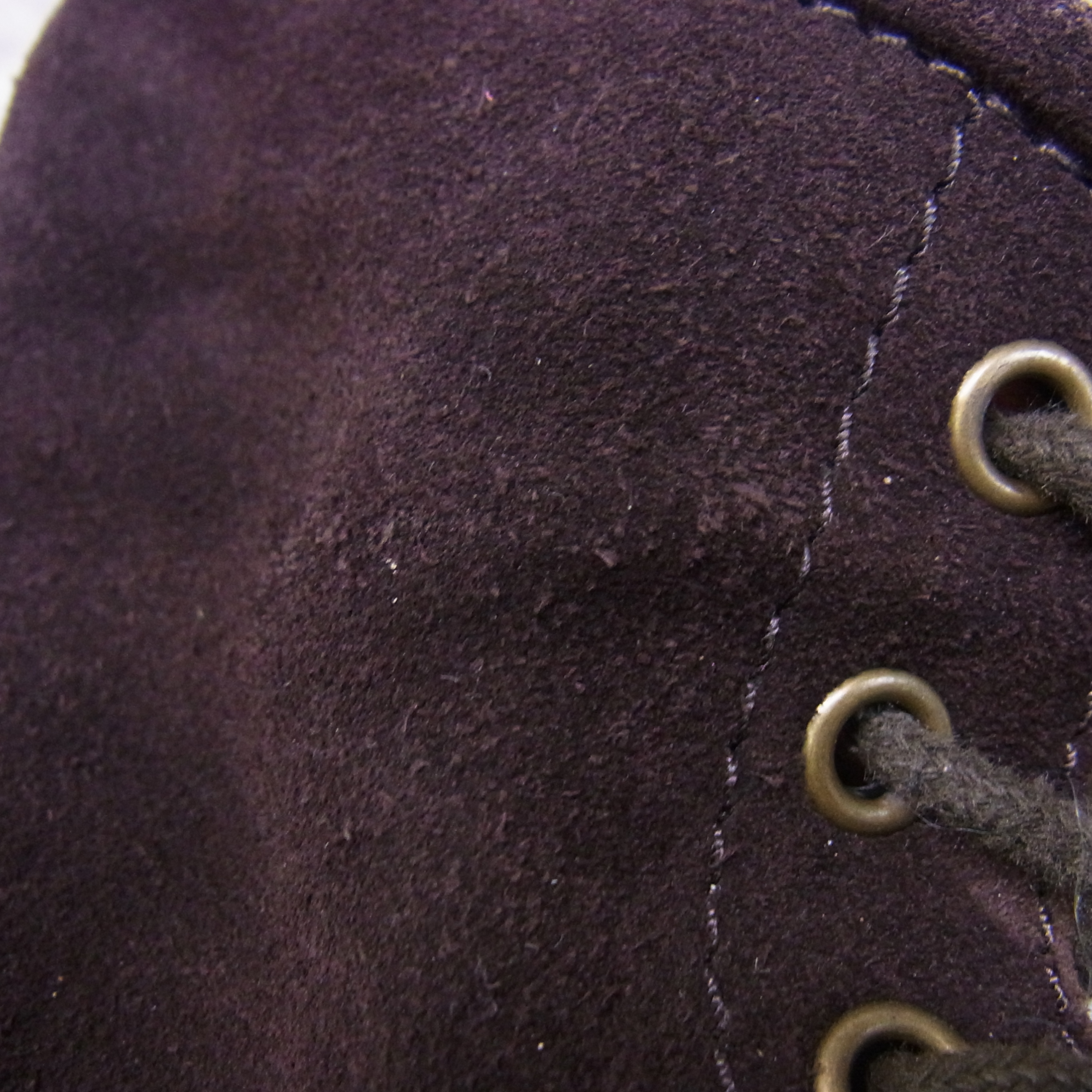 実際に弊社で買取させて頂いたHARE/ハレ 6ホール スエードレザー ショートブーツ/Mの画像 6枚目