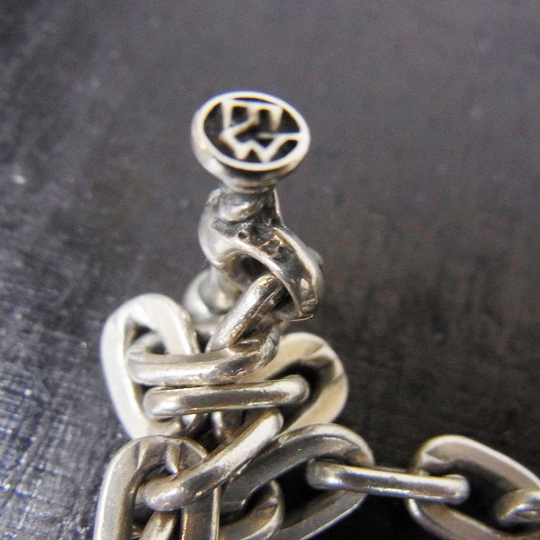 実際に弊社で買取させて頂いた【ギャラ付】TRAVIS WALKER/トラヴィスワーカー オーバルリンクチェーン 20inchの画像 6枚目