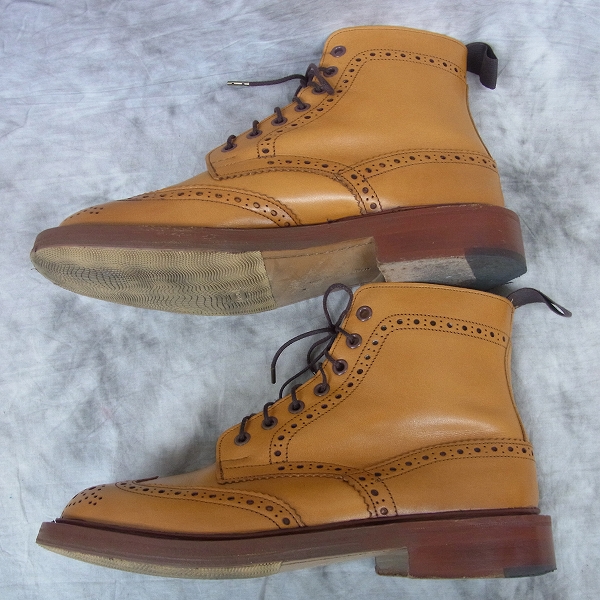 実際に弊社で買取させて頂いたTrickers/トリッカーズ MALTON カントリーブーツ エイコン M2508/UK7の画像 3枚目