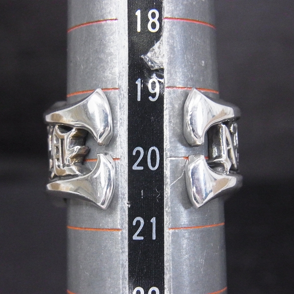 実際に弊社で買取させて頂いたDEAL DESIGN/ディールデザイン トリックホース リング 20号の画像 4枚目