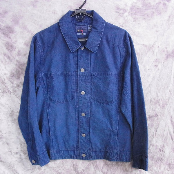 実際に弊社で買取させて頂いたBLUEBLUE JAPAN/ブルーブルー 日本製 長袖デニムシャツ/M