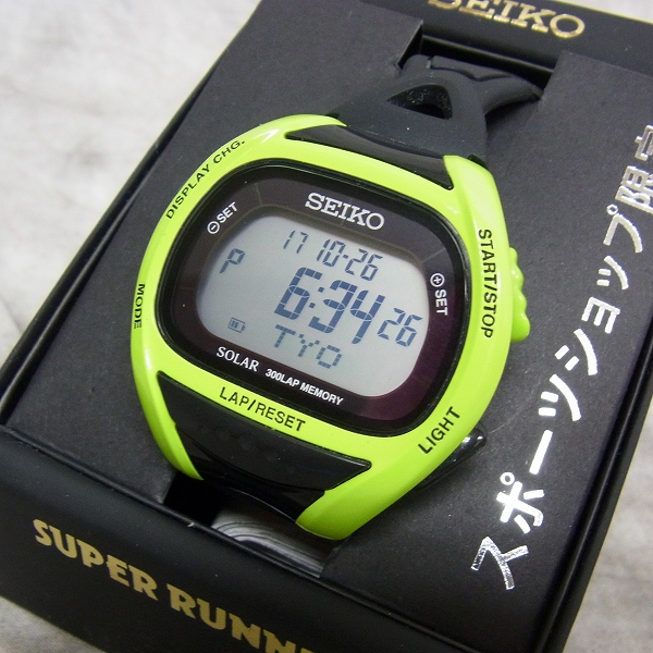 SEIKO/セイコー スーパーランナーズ ソーラーS680-00A0 腕時計の買取 
