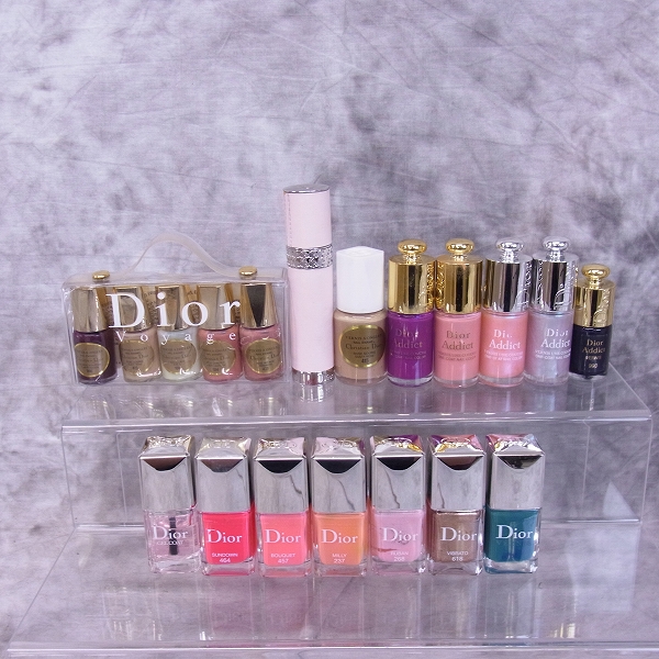 実際に弊社で買取させて頂いたChristian Dior/クリスチャンディオール ネイルエナメル/香水 15点セット