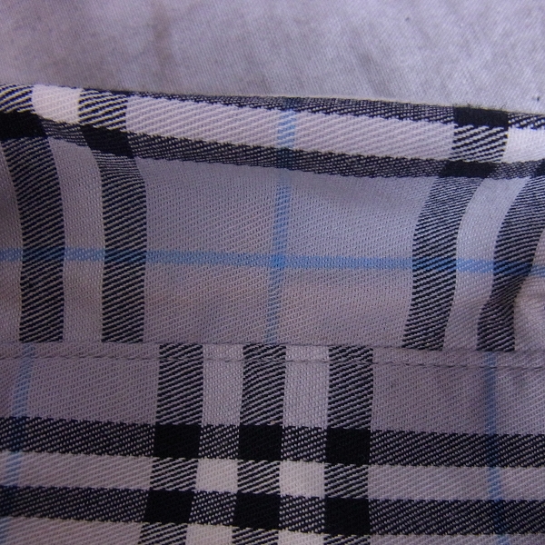 実際に弊社で買取させて頂いたBURBERRY LONDON/バーバリーロンドン 刺繍 チェック柄長袖シャツ/Mの画像 5枚目