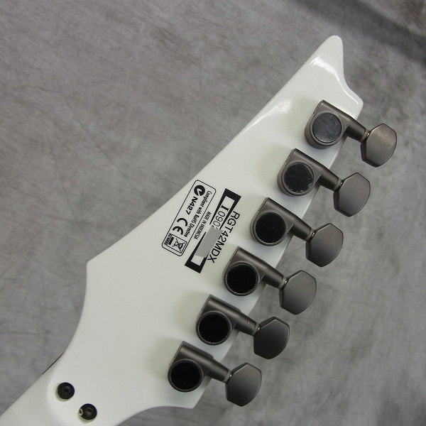 実際に弊社で買取させて頂いた★Ibanez/アイバニーズ RG SERIES エレキギター RGT42MDX ホワイトの画像 5枚目