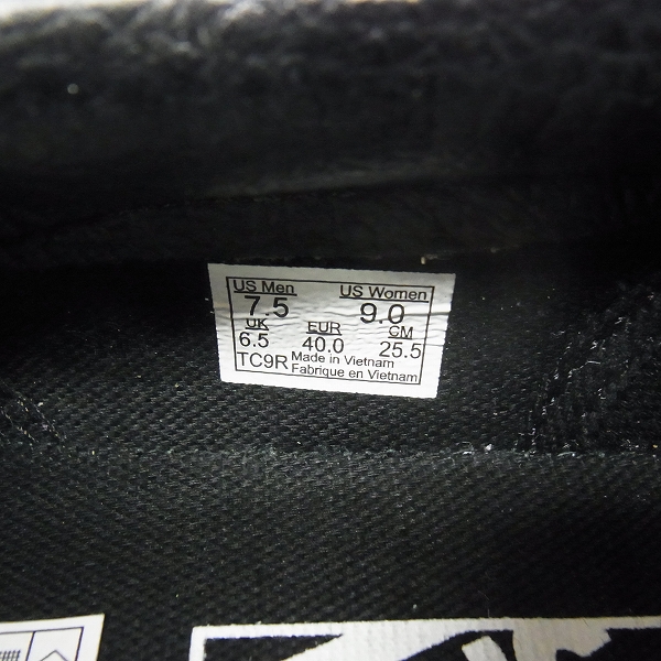 実際に弊社で買取させて頂いたVANS/バンズ エナメル ラメ Classic Slip-on/スリッポン/スニーカー VN0003DVHVP/25.5の画像 5枚目