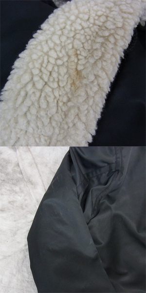 実際に弊社で買取させて頂いたGOODENOUGH/グッドイナフ GWB-7 ボアフライトジャケット フード付き セットアップ/Mの画像 6枚目