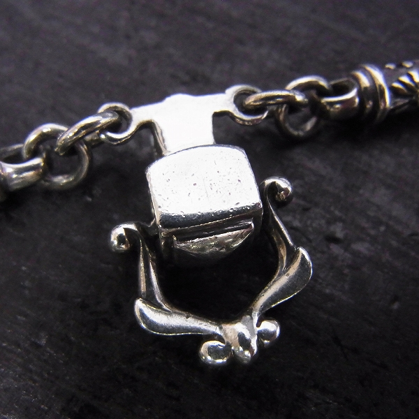 実際に弊社で買取させて頂いたLord Camelot/ロードキャメロット ガーネット付ネックレスチェーン LC-1002Aの画像 4枚目