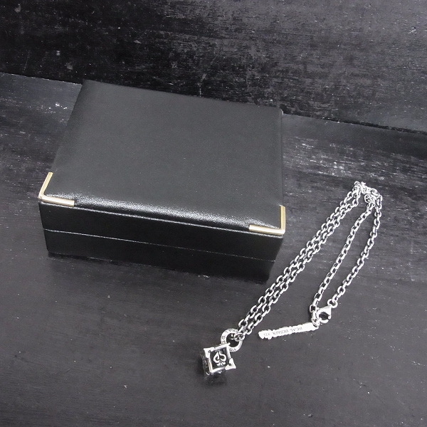 実際に弊社で買取させて頂いたDEAL DESIGN/ディールデザイン カジノキューブ ネックレスの画像 6枚目