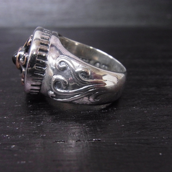 実際に弊社で買取させて頂いたLord Camelot/ロードキャメロット　ストーンセットラウンドクロスリング LC-801/17号の画像 2枚目