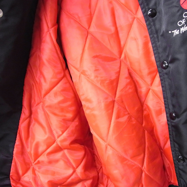 実際に弊社で買取させて頂いたCANTERBURY/カンタベリー ALL BLACKS ラグビー ニュージーランド代表 ボンバージャケット/XLの画像 2枚目