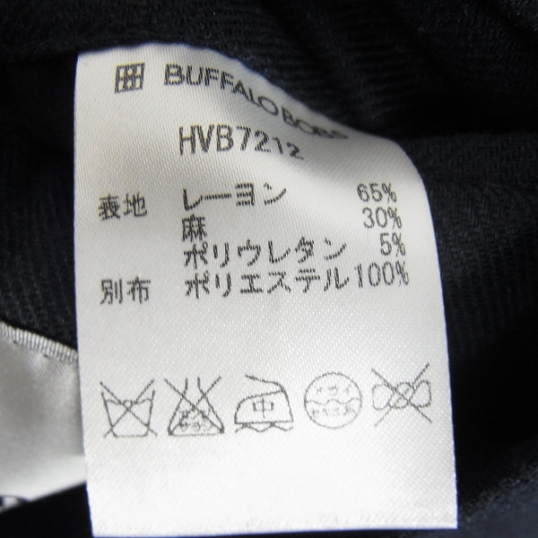 実際に弊社で買取させて頂いたBUFFALO BOBS/バッファローボブズ 麻混 テーラードジャケット/1の画像 3枚目
