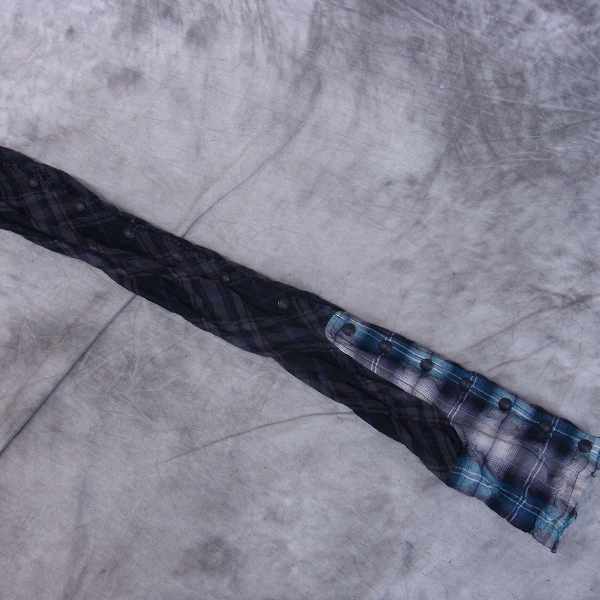 実際に弊社で買取させて頂いたLGB/ルグランブルー ロングチェックシャツ SHIRT-G/TIPI/M 2の画像 5枚目