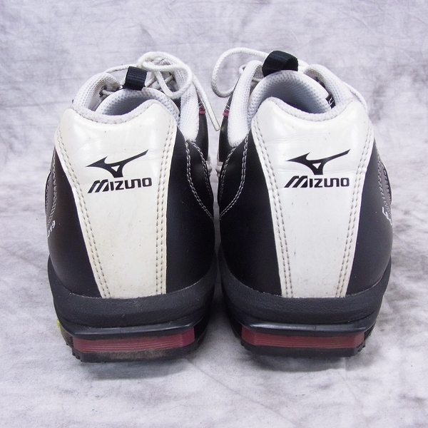 実際に弊社で買取させて頂いたMizuno/ミズノ ゴルフシューズ LIGHT STYLE019/ライトスタイル019 45KM-01909 25cm ブラック／ホワイトの画像 1枚目