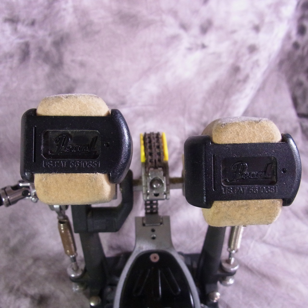 実際に弊社で買取させて頂いた中古 Pearl パール P-2002C PowerShifter Eliminator ツインペダル ドラム キックペダルの画像 2枚目