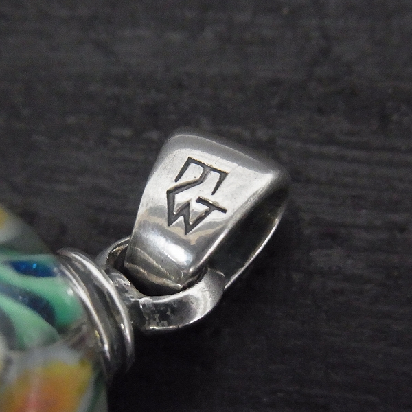実際に弊社で買取させて頂いた【ギャラ付き】TRAVIS WALKER/トラヴィスワーカー GLASS BEADS PENDANT/グラスビーズペンダントの画像 2枚目