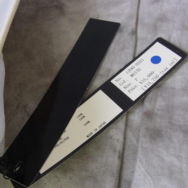 実際に弊社で買取させて頂いた LITHIUM HOMME/リチウムオム RIRI CAP/メッシュキャップ ホワイトの画像 8枚目