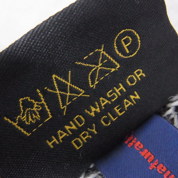 実際に弊社で買取させて頂いたCALEE/キャリー ニットマフラー/グレーの画像 5枚目