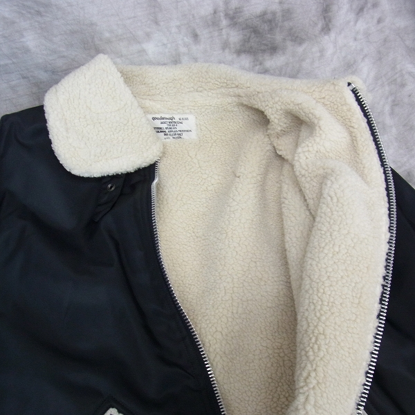 実際に弊社で買取させて頂いたGOODENOUGH/グッドイナフ GWB-6 ボアフライトジャケット セットアップ/Mの画像 3枚目