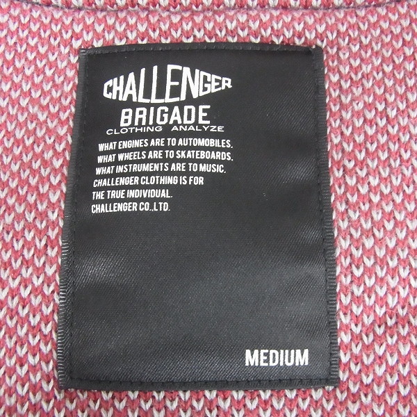 実際に弊社で買取させて頂いたCHALLENGER/チャレンジャー チマヨ柄 カーディガン/Mの画像 3枚目