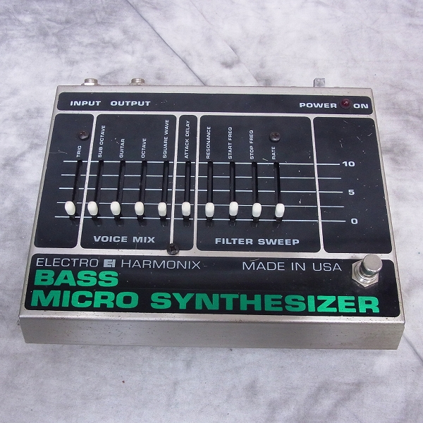 実際に弊社で買取させて頂いた中古 Electro-Harmonix BASS MICRO SYNTHESIZER ベースシンセ