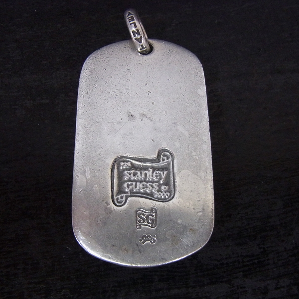 実際に弊社で買取させて頂いた【ギャラ付き】STANLEY GUESS/スタンリーゲス マルチスカルドッグタグ/ラージの画像 1枚目
