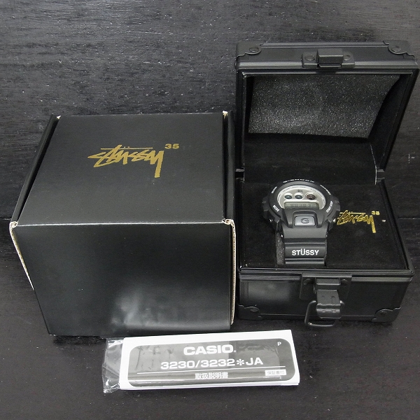 G-SHOCK×STUSSY/Gショック×ステューシー 35周年記念別 DW-6900STF-1JR