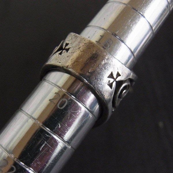 実際に弊社で買取させて頂いたDEAL DESIGN/ディールデザイン キングリバイブリング/シルバー 19号の画像 7枚目