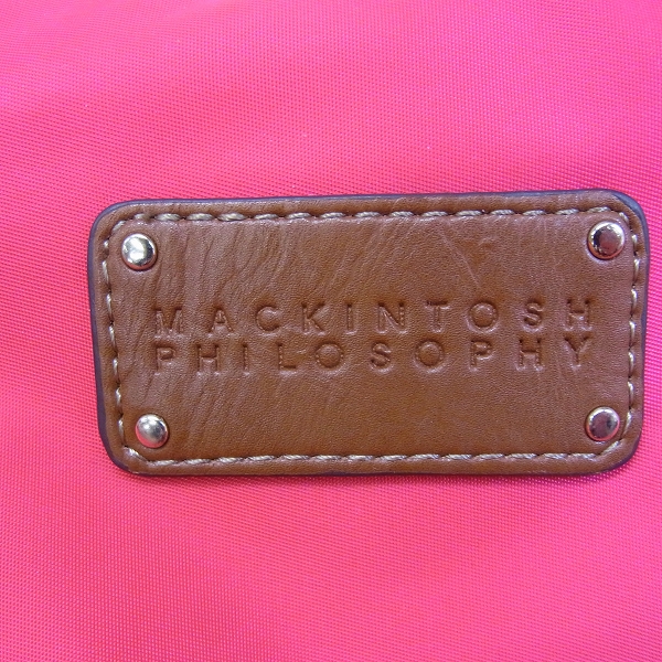 実際に弊社で買取させて頂いたMACKINTOSH PHILOSOPHY/マッキントッシュ ナイロン×レザー 2way ショルダーバッグの画像 5枚目