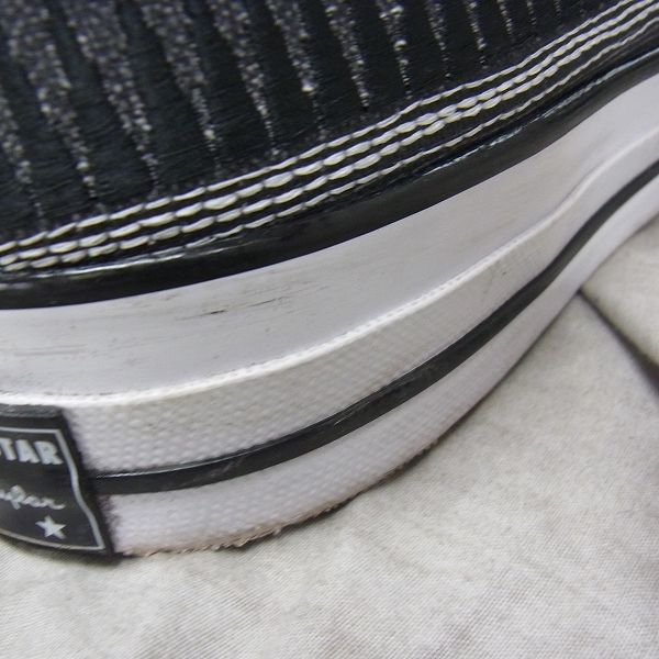 実際に弊社で買取させて頂いたCONVERSE×STUSSY/コンバース×ステューシー 35周年コラボ チャックテイラー オールスター70/150794C/29.0の画像 7枚目