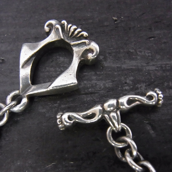 実際に弊社で買取させて頂いたLord Camelot/ロードキャメロット ガーネット付ネックレスチェーン LC-1002Aの画像 1枚目