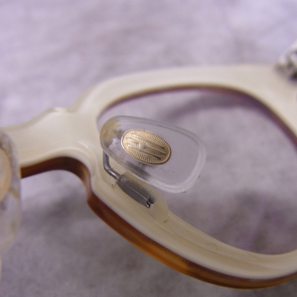 実際に弊社で買取させて頂いた白山眼鏡店/ハクサンメガネ フルリム/木目調 眼鏡/メガネフレームの画像 2枚目