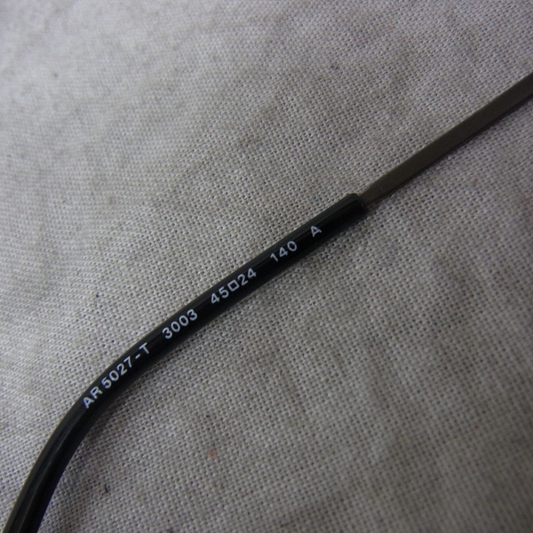 実際に弊社で買取させて頂いたGIORGIO ARMANI/ジョルジオアルマーニ オーバル 眼鏡/メガネフレーム AR5027T 3003の画像 6枚目