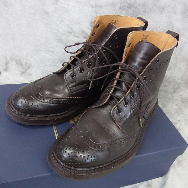 実際に弊社で買取させて頂いたTrickers/トリッカーズ MALTON カントリーブーツ ダイナイトソール エスプレッソ M2508/UK7